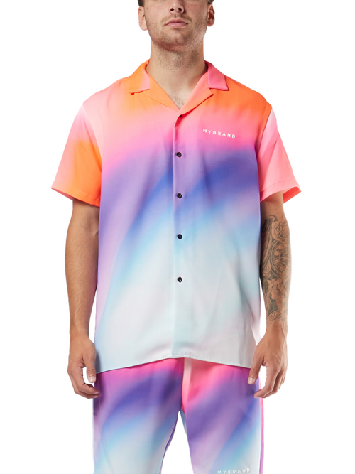 Heaven Swim Capsule Bowling Shirt | MULTI COLOR