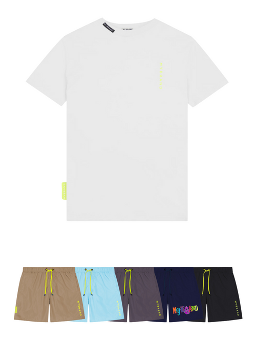 BASIC SWIM CAPSULE T-SHIR | WHITE
