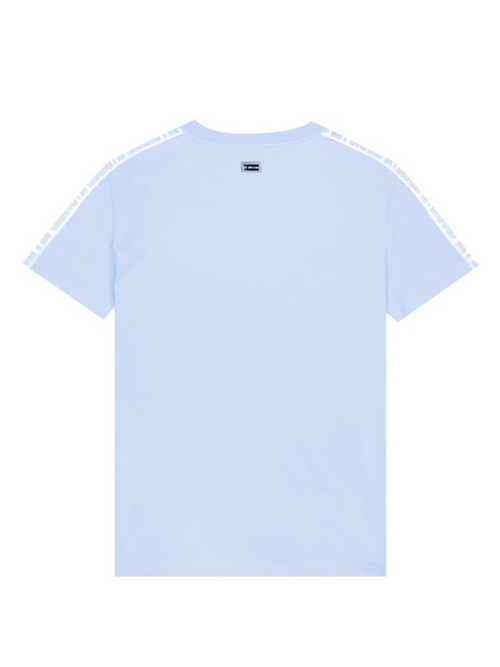 MB LOGO TAPING T-SHIRT | BLUE