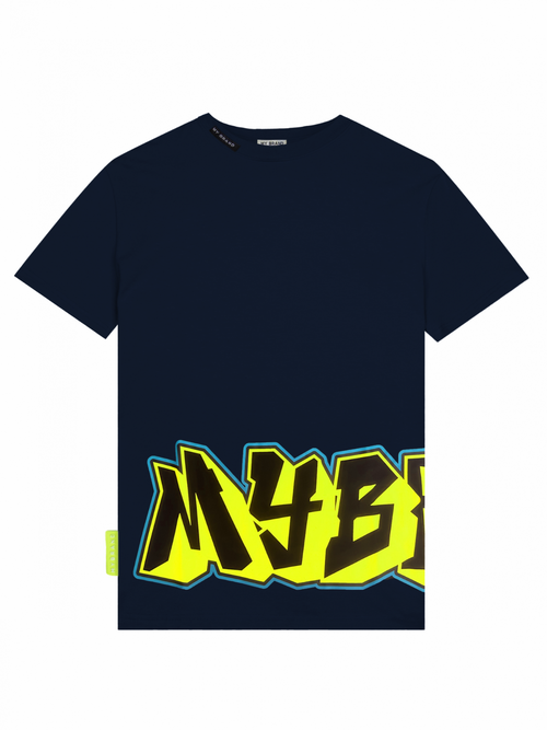 Street Art Swim Capsule T-Shirt Navy | NAVY