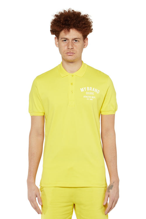 BASIC VARSITY POLO | YELLOW