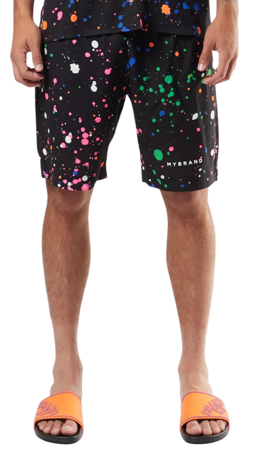 Splash Swim Capsule Bowling Short | WHITE