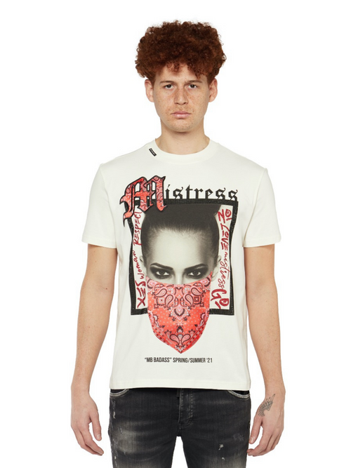 BADASS BANDANA T-SHIRT | WHITE