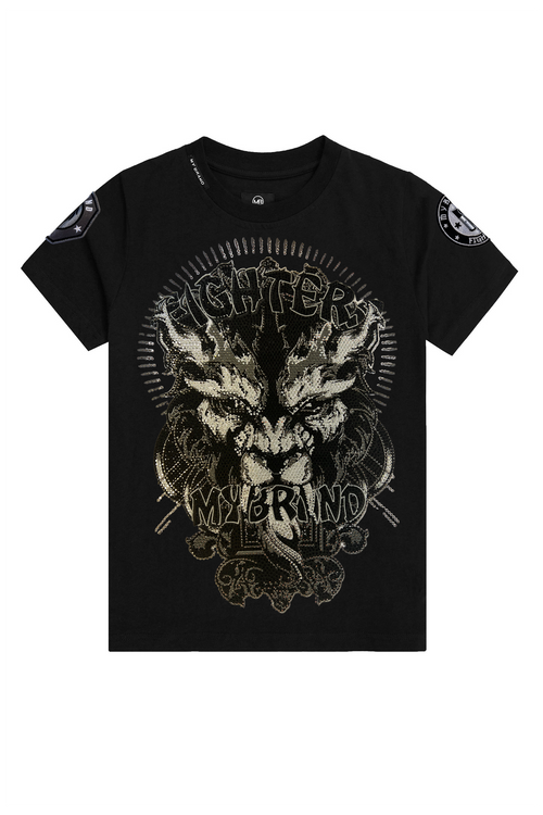 Devil Fighter T-Shirt | BLACK