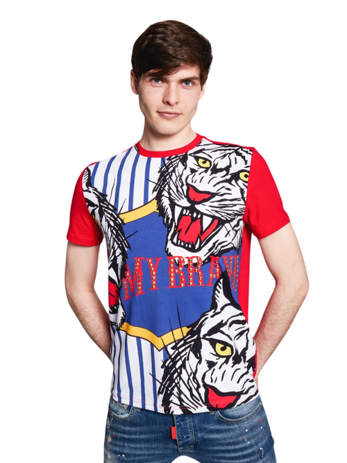 CARNIVAL WHITE TIGER T-SH | RED