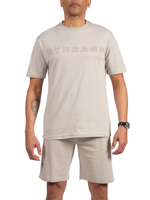MYBRAND Embosed Statement Tee | CAMEL