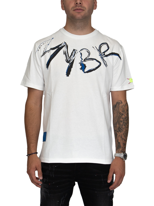 MYBRAND Signature Scribble Tee | OFF-WHITE