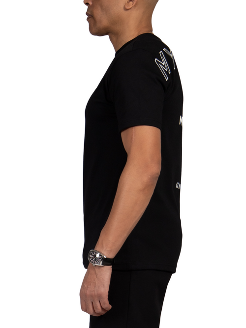 MYBRAND Signature Series: Classic Logo Tee | BLACK