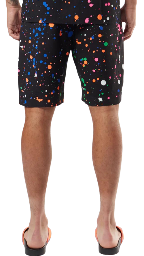 Splash Swim Capsule Bowling Short | WHITE