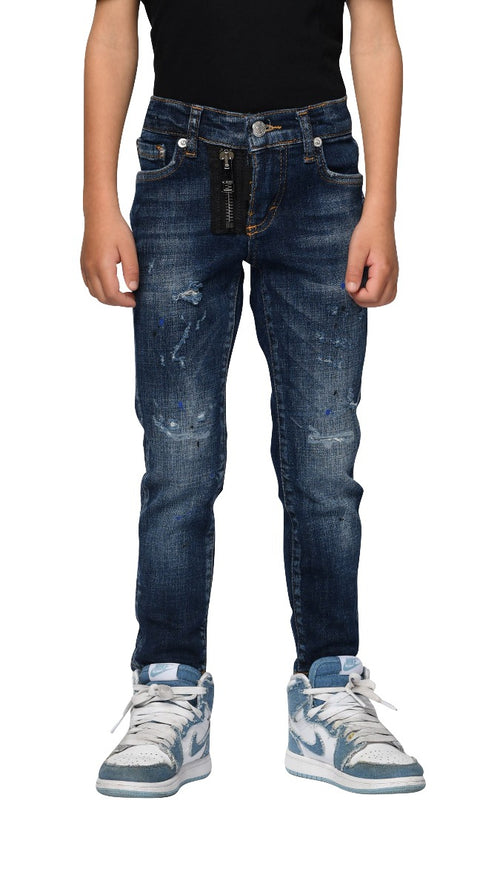 Blue Jeans Mb Purple Badge | DENIM