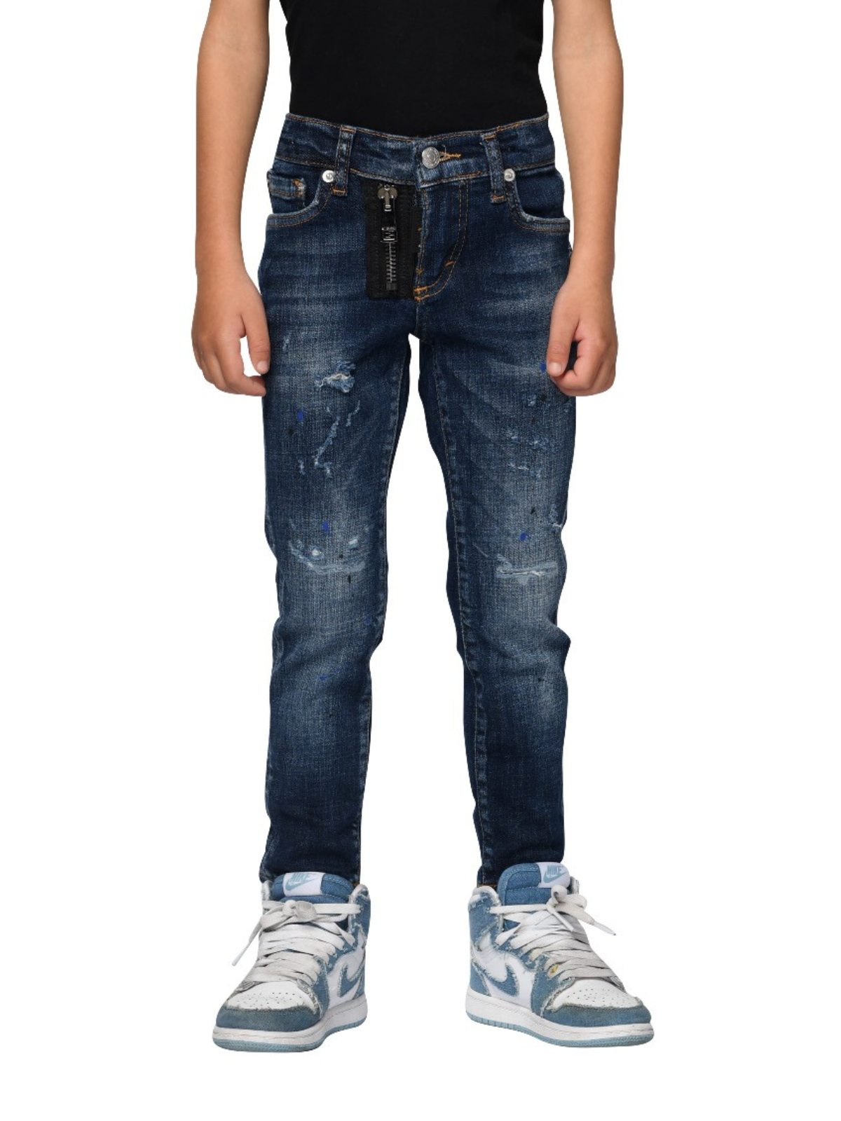 Blue Jeans Mb Purple Badge | DENIM