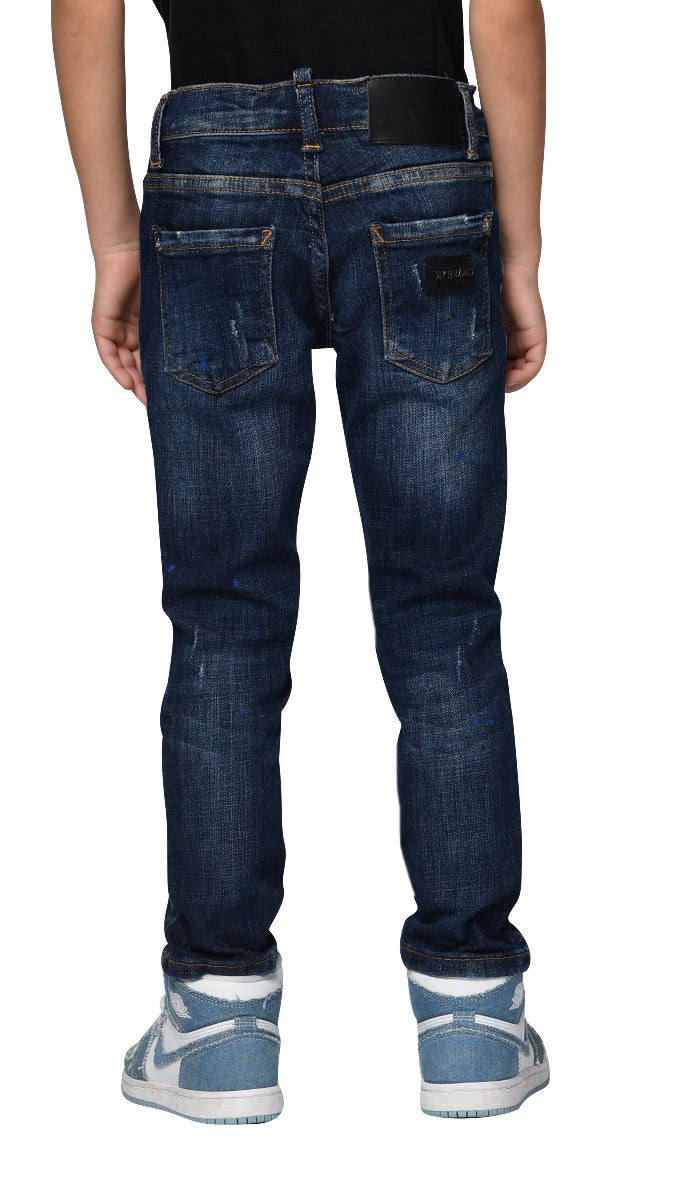 Blue Jeans Mb Purple Badge | DENIM