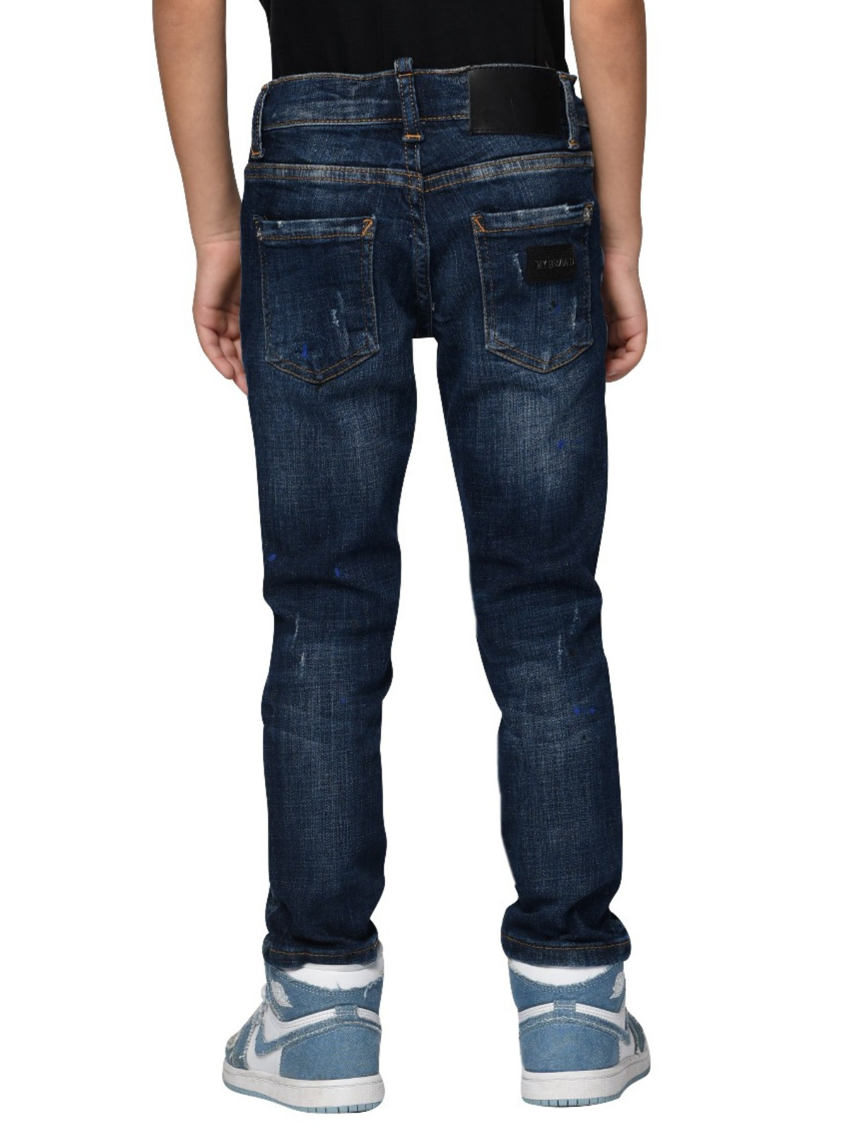 Blue Jeans Mb Purple Badge | DENIM