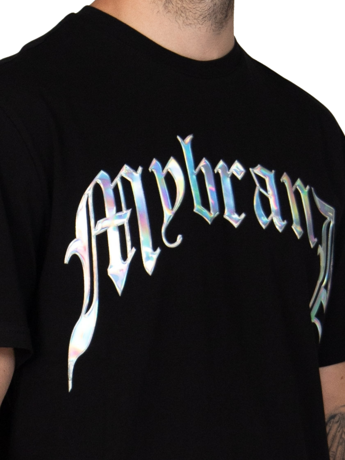 Chrome print mybrand black | BLACK