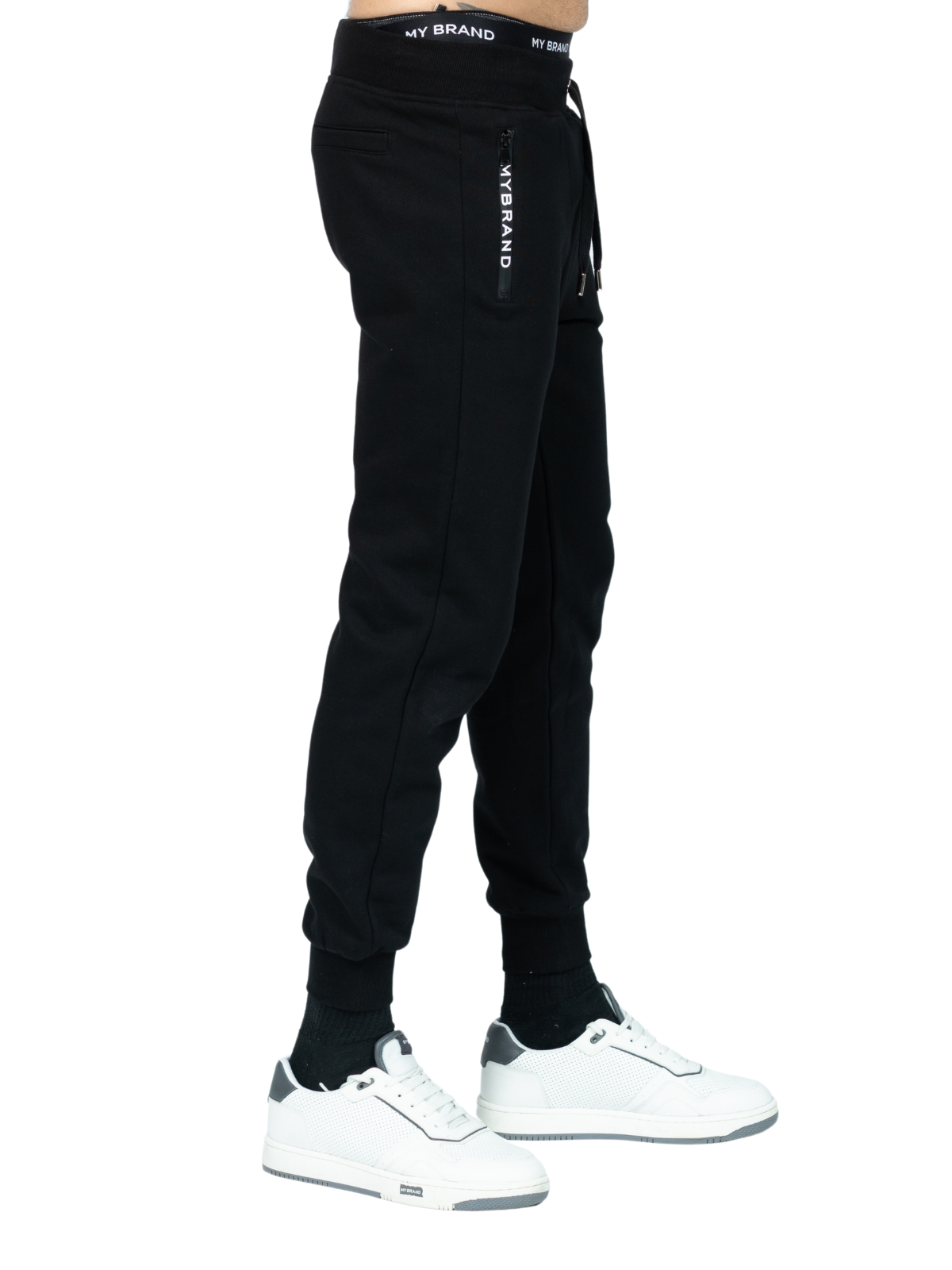 MB HEXAGON PATCH JOGGINGPAN | BLACK