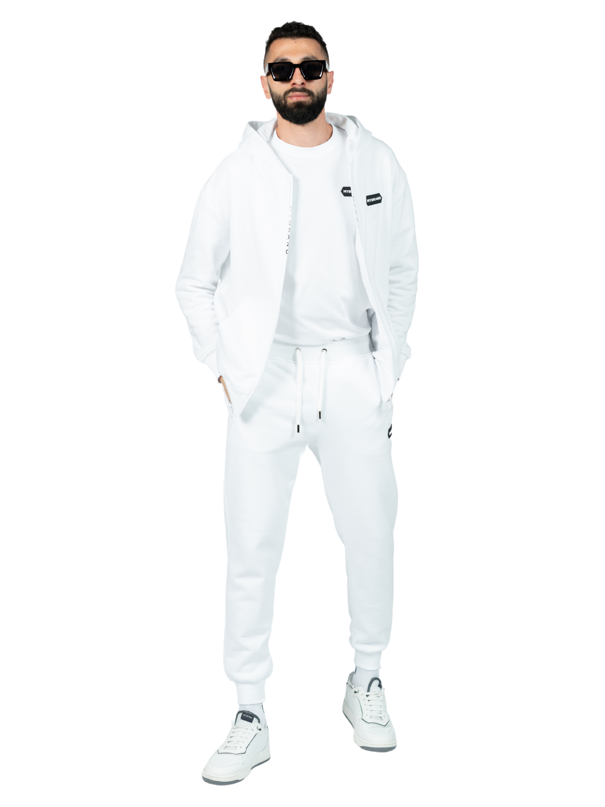 MB HEXAGON PATCH T-SHIRT WH | WHITE