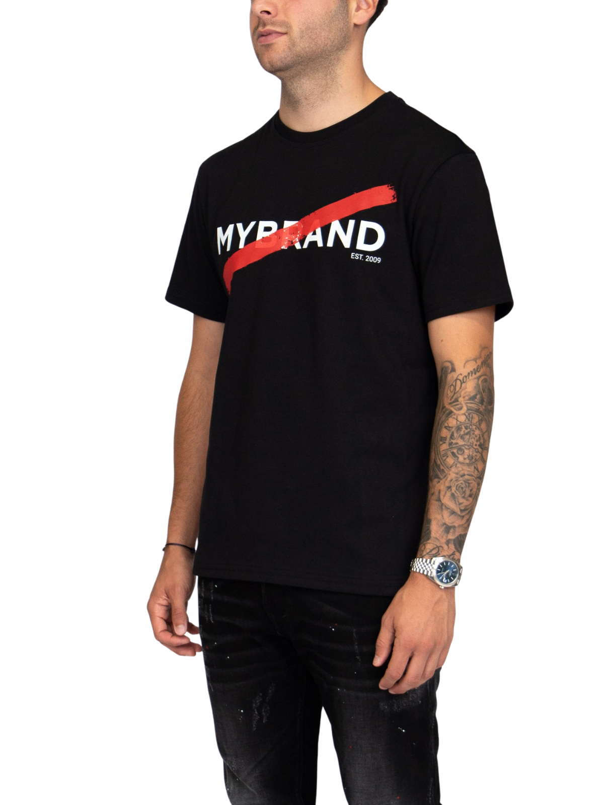 The Red Line Shirt Black | BLACK