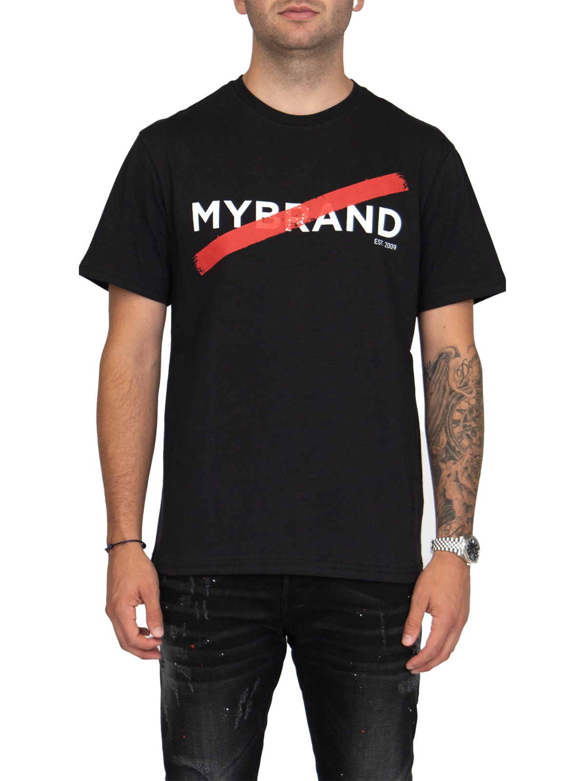 The Red Line Shirt Black | BLACK